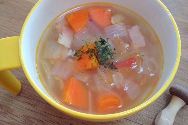 人参が美味しい 簡単野菜スープ レシピ 作り方 By ぐりんめん クックパッド 簡単おいしいみんなのレシピが355万品