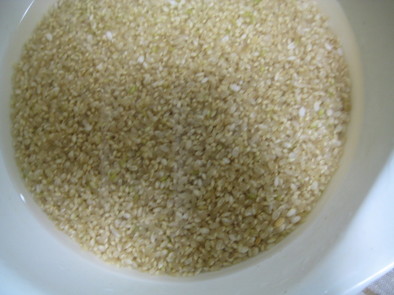 圧力鍋で玄米を炊く方法☆食感バージョンの写真