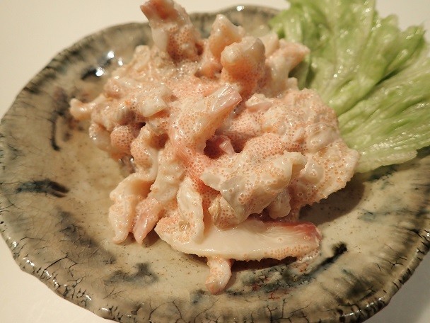 ホッキ貝サラダ（マヨネーズ和え）の画像