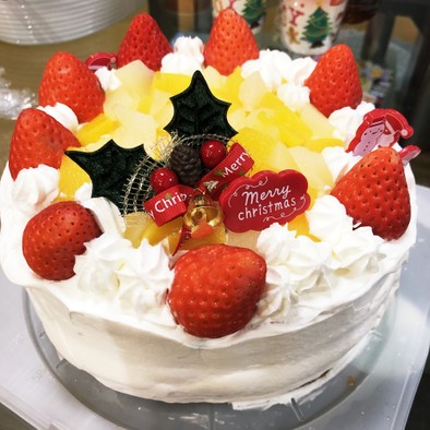 ズボラ簡単ケーキ♡Xmasや誕生日にも♡の写真