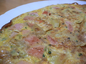 具たっぷりスパニッシュオムレツ