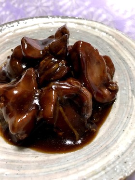 下処理が肝wぷっくり鶏レバーの甘辛煮