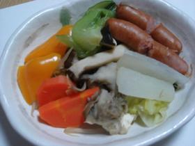 ヘルシー野菜の蒸し煮