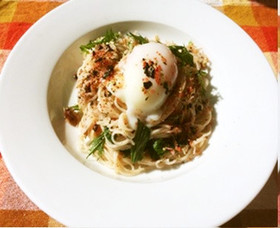 からしめんたいのふりふりそうめん和パスタ