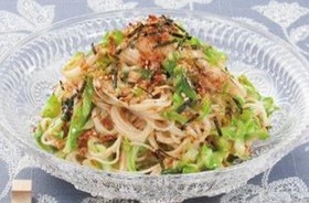 辛マヨそうめんサラダ