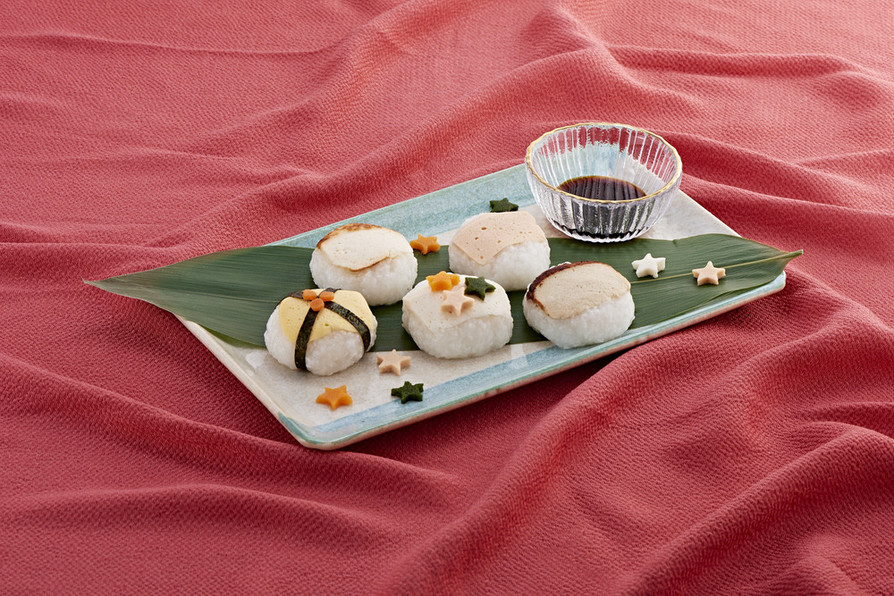 介護食　手まり寿司の画像