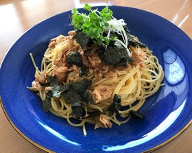 和風ツナパスタ