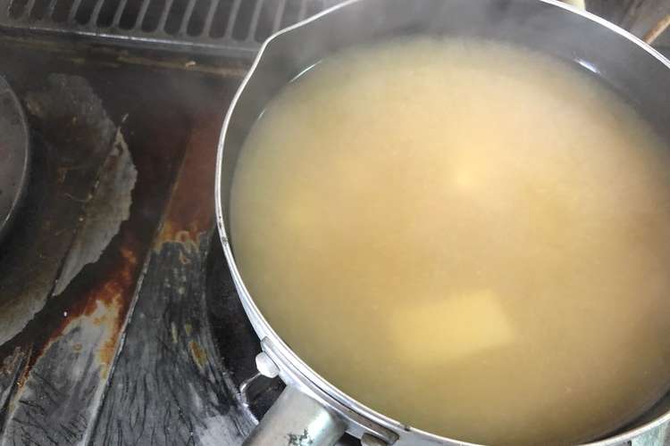 簡単 ほんだし活用術 お味噌汁の作り方 レシピ 作り方 By Tujidesu クックパッド