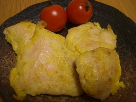カレーなチキンピカタ