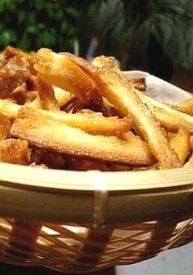 油で揚げないヘルシーパンのみみかりんとう