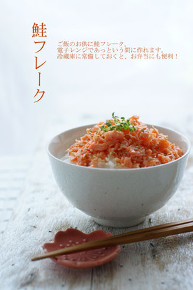 衝撃の☆鮭フレーク