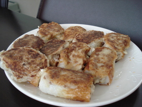 ふわサク☆ちくわポテト焼き