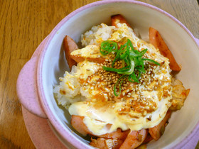 ピリ辛☆コチュジャンマヨの焼きご飯