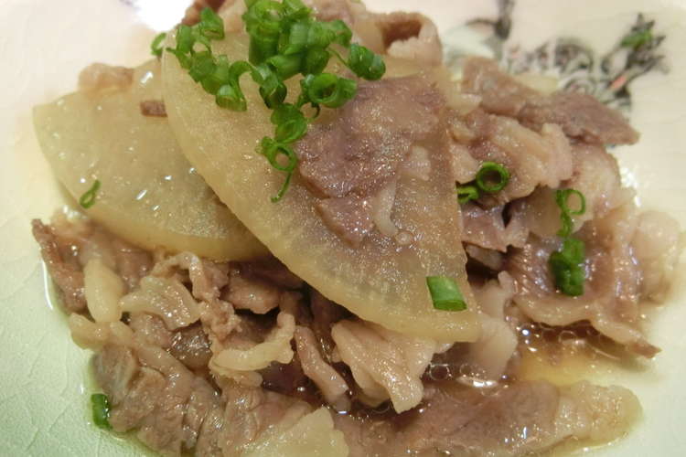 大根と牛肉のサッパリポン酢煮 レシピ 作り方 By ちゅうさんの家 クックパッド 簡単おいしいみんなのレシピが352万品
