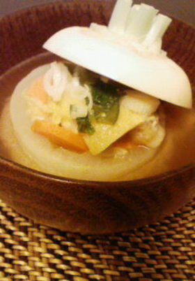 かぶのお味噌汁