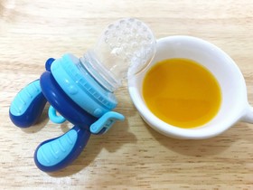 ☆離乳食初期☆レンジで30秒!かぼちゃ