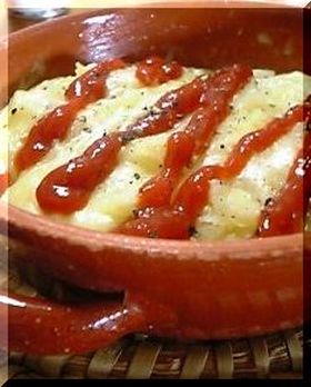 簡単手抜きのポテトモッチーズグラタン♪