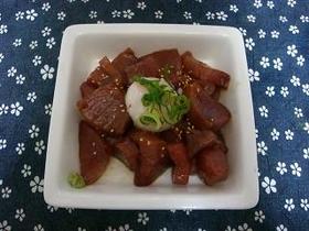簡単♪おいしい!漬けマグロ