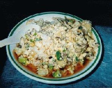 豆腐の天津飯の写真