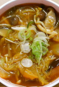 簡単❀白菜と椎茸えのきの和風カレースープ