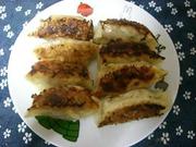 レンコン×チーズカレー餃子の写真