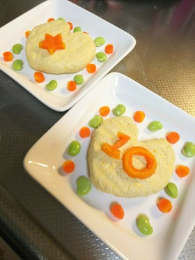 今年も作ったよ♪愛犬のケーキご飯!