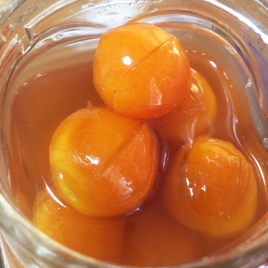 すっきりとした甘さの金柑の甘露煮 の画像