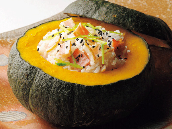 かぼちゃごはん