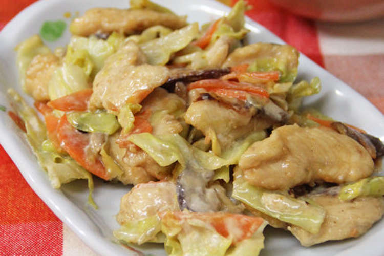 節約 柔らか鶏むね肉とキャベツの味噌マヨ レシピ 作り方 By Shinku クックパッド 簡単おいしいみんなのレシピが357万品