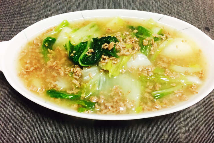 白菜と豚ひき肉のトロトロ中華炒め レシピ 作り方 By Theゆうき食堂 クックパッド 簡単おいしいみんなのレシピが352万品
