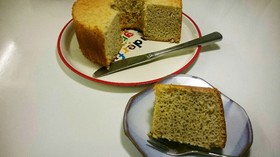 すりおろしりんごの爽やかシフォンケーキ