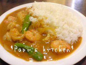 お家で簡単!シーフードカレー*:☆.:*