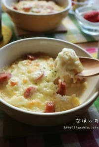 長芋の味噌マヨグラタン☆ポリ袋de超簡単