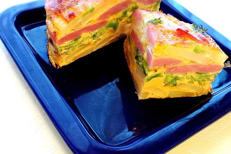 キャベツとソーセージのスペインオムレツ レシピ 作り方 By 自由が丘ママ なおみ クックパッド 簡単おいしいみんなのレシピが350万品