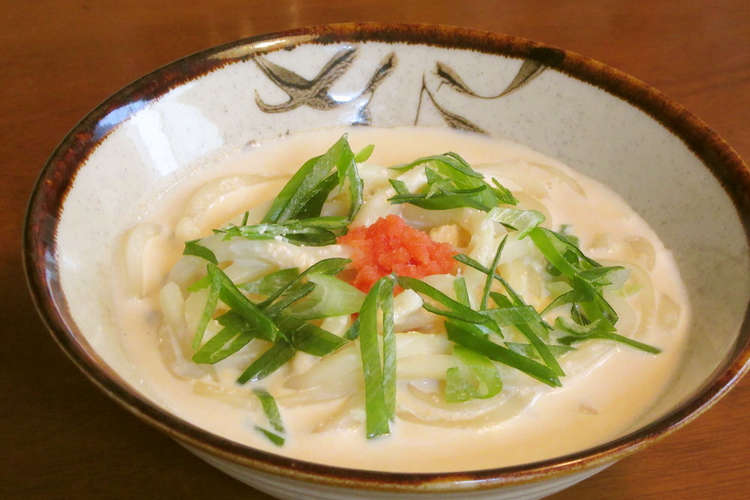 まろやか 白味噌クリーム明太子うどん レシピ 作り方 By ﾋﾟｰさんのﾟｰﾟﾟ クックパッド 簡単おいしいみんなのレシピが350万品