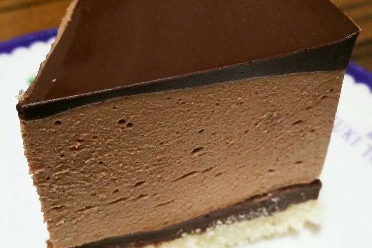 私のチョコムースケーキ レシピ 作り方 By Nthママ クックパッド