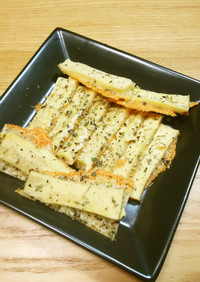 高野豆腐のカリカリチーズ焼き☆