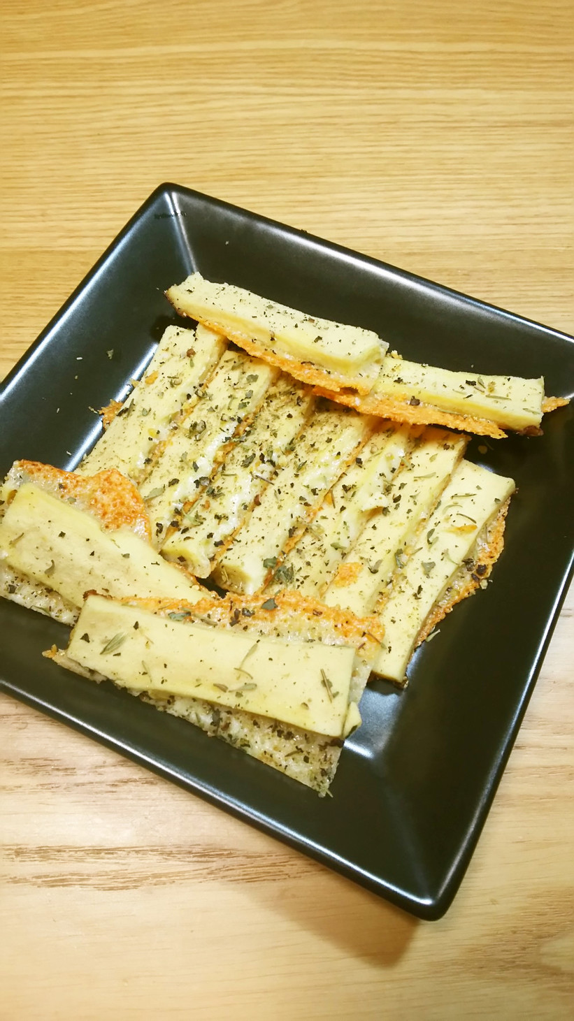 高野豆腐のカリカリチーズ焼き☆