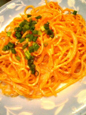 手順①のみ♪☆絶品明太子クリームパスタ☆