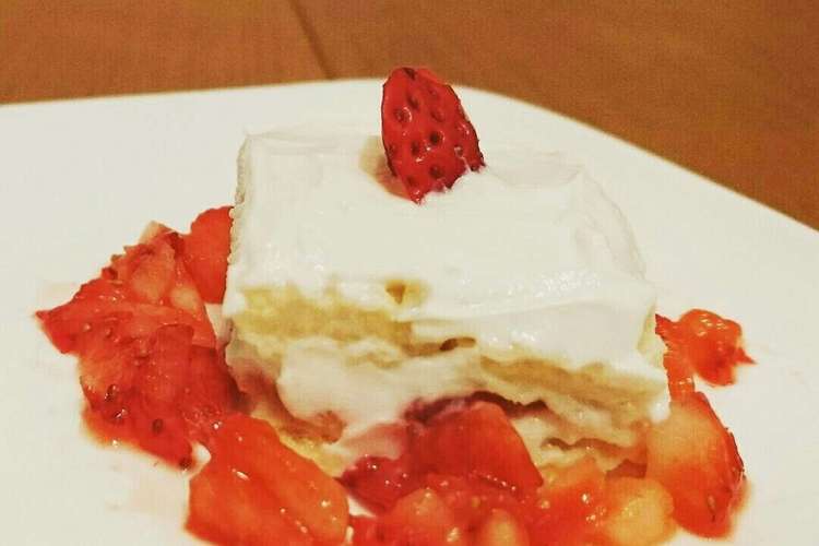 離乳食中期 ショートケーキ レシピ 作り方 By Hiiragi841 クックパッド 簡単おいしいみんなのレシピが358万品