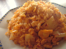 ●キムチ玉子チャーハン●