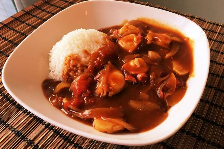 切り方関係なし 男のシーフードカレー レシピ 作り方 By Mr Yu クックパッド