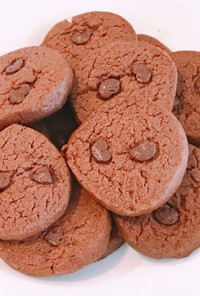 バレンタインに、チョコチップクッキー！
