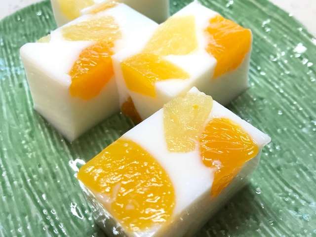 牛乳 寒天 簡単