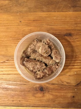 ラム肉のお煮しめロール