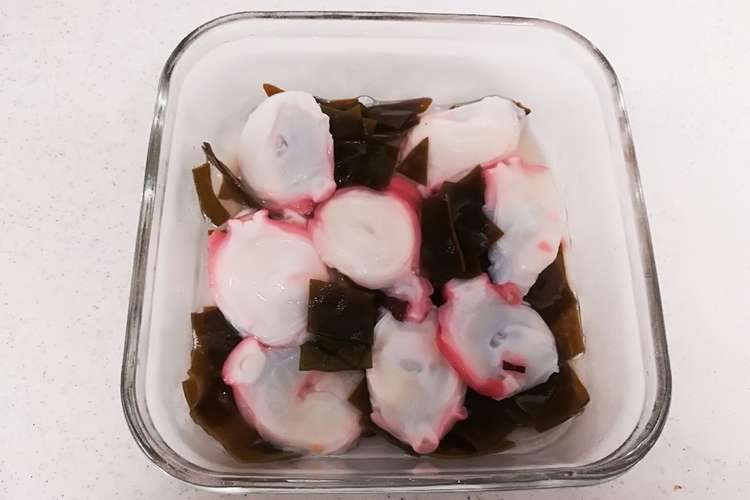 簡単 自家製 酢ダコ昆布 レシピ 作り方 By ニンニク娘 クックパッド 簡単おいしいみんなのレシピが354万品