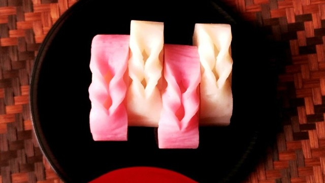 お節 お弁当 かまぼこの飾り切り レシピ 作り方 By Junko178 クックパッド 簡単おいしいみんなのレシピが354万品