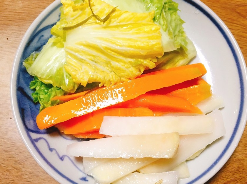 乳酸菌たっぷり！辛くないキムチ！水キムチ by 藤井21 【クックパッド】 簡単おいしいみんなのレシピが356万品