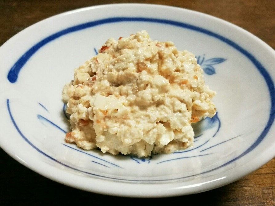 優しい味わい✳金山寺味噌と豆腐の和え物の画像