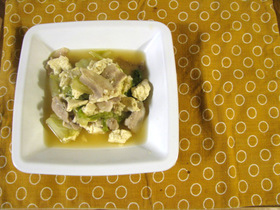 中華風肉豆腐